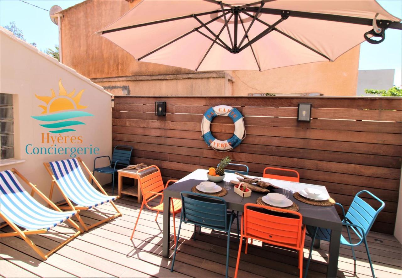 Hyeres-Plage -T2 Neuf Rdj Clim Wifi - La Capte By Hc Hyères Exterior foto